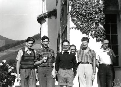 René Thom, Jean Arbault, Jean-Pierre Serre, Josiane Serre, Jean Braconnier, Georges Henri Reeb