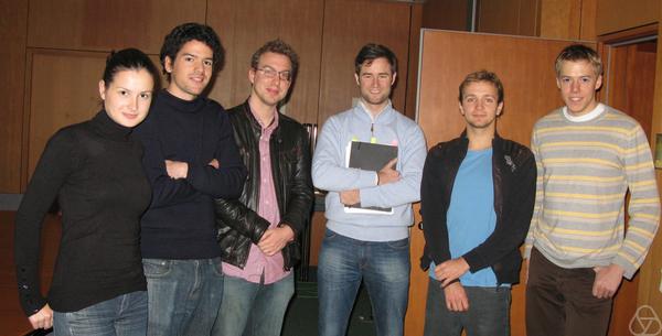 Jennifer Mylosz, Justin Salez, Neil Walton, Daniel Gentner, Jevgenijs Ivanovs, Philipp Schmidt