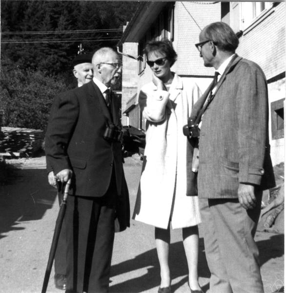 Kuno Fladt, Siegfried Heller, Frau Hermelink, Werner Huebschmann