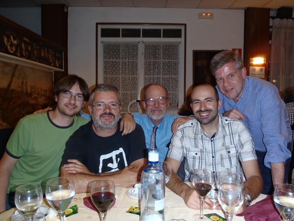 Esteban Calvino-Louzao, Ramón Vázquez Lorenzo, Peter B. Gilkey, Miguel Brozos Vázquez, Eduardo Garcia-Rio