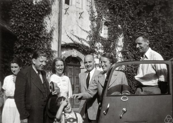 Gerda Schlarb, Wilhelm Blaschke, Irmgard Süss, Helmut Hasse, Clara Hasse, Gerrit Bol
