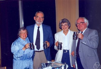 Eleanor Bade, William G. Bade, Dorothy Curtis, Phil Curtis