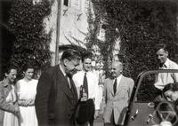 Mrs Kneser, Gerda Schlarb, Wilhelm Blaschke, Wolfram Jehne, Helmut Hasse, Gerrit Bol, Clara Hasse